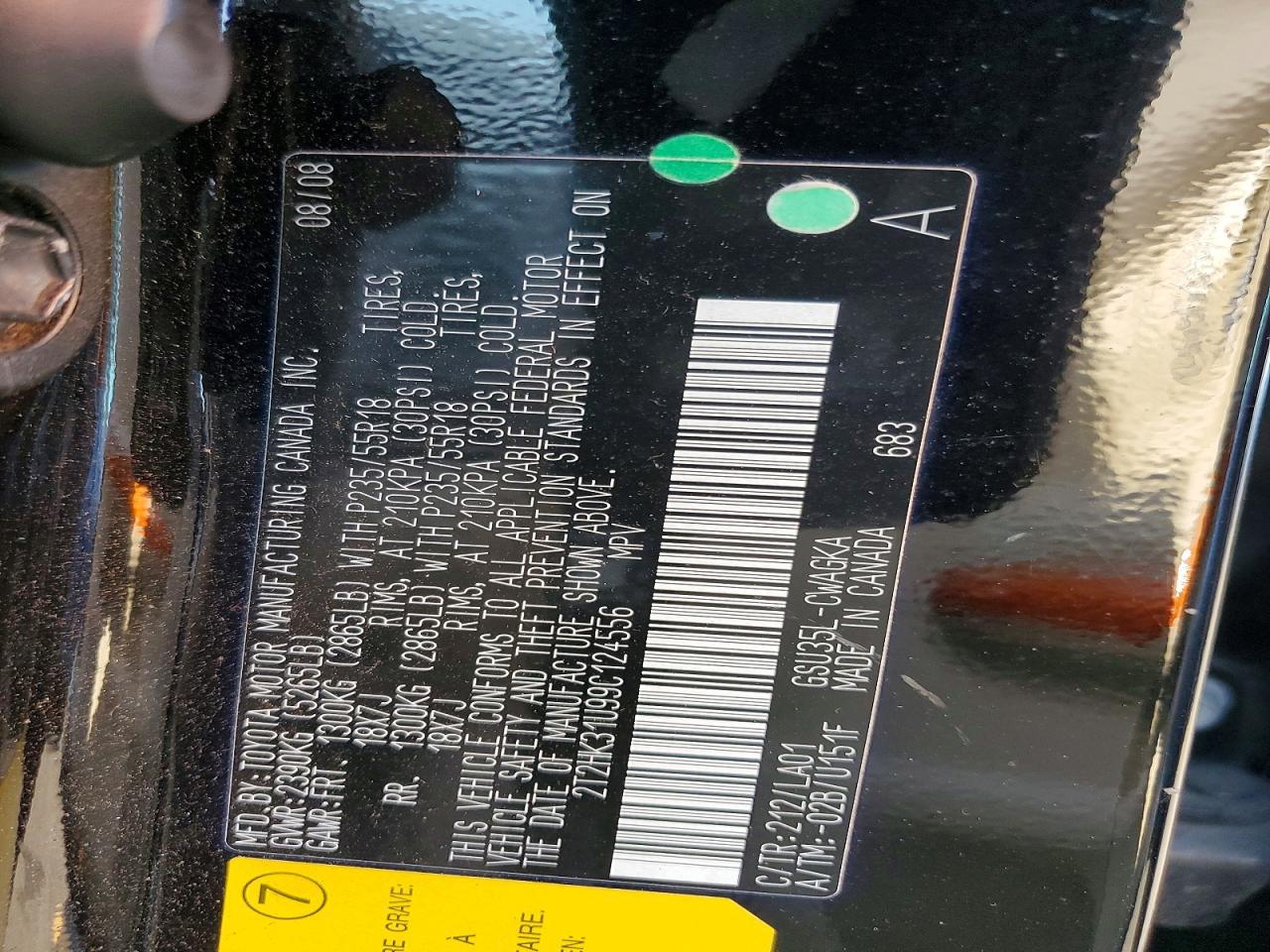 2009 Lexus Rx 350 Base