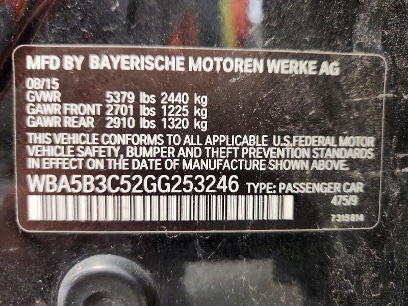 2016 BMW 535 xi