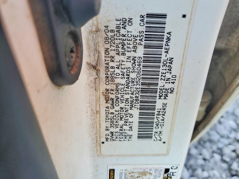 2005 Toyota Corolla le