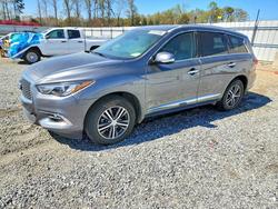 Infiniti Qx60 Luxe salvage cars for sale: 2020 Infiniti Qx60 Luxe
