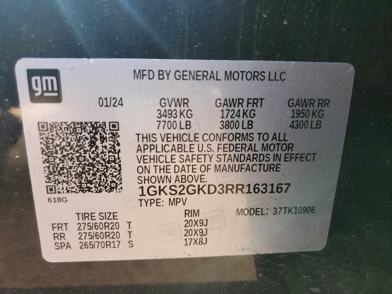2024 GMC Yukon xl K1500 slt