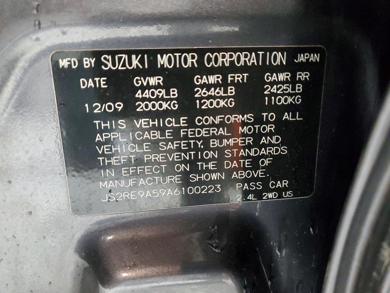 2010 Suzuki Kizashi gts