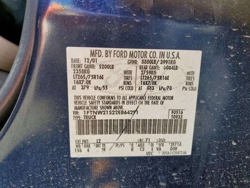 2002 Ford F250 Super Duty