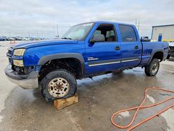 Salvage trucks for sale at Haslet, TX auction: 2003 Chevrolet Silverado K2500 Heavy Duty