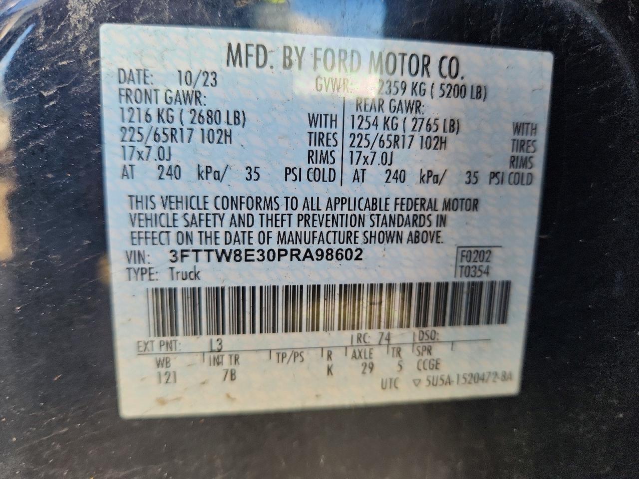 2023 Ford Maverick XL