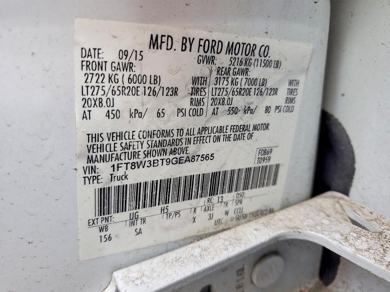 2016 Ford F350 Super Duty