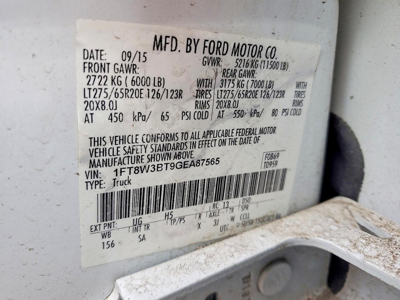 2016 Ford F350 Super Duty