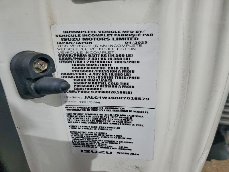 2024 Isuzu NPR HD BOX Truck