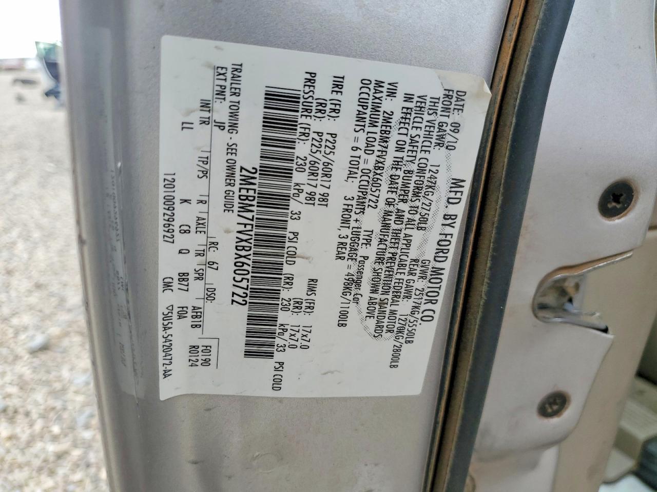 2011 Mercury Grand Marquis ls