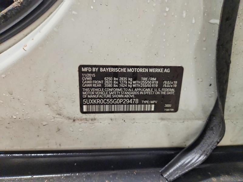 2016 BMW X5 Xdrive35i