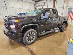 Salvage trucks for sale at Franklin, WI auction: 2021 Chevrolet Silverado K2500 Custom