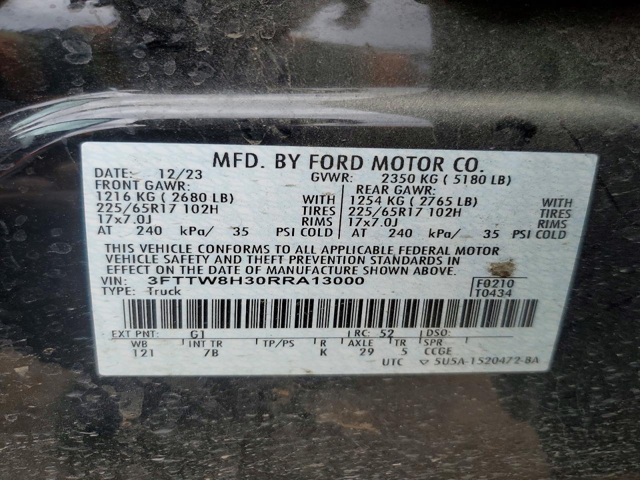 2024 Ford Maverick XLT