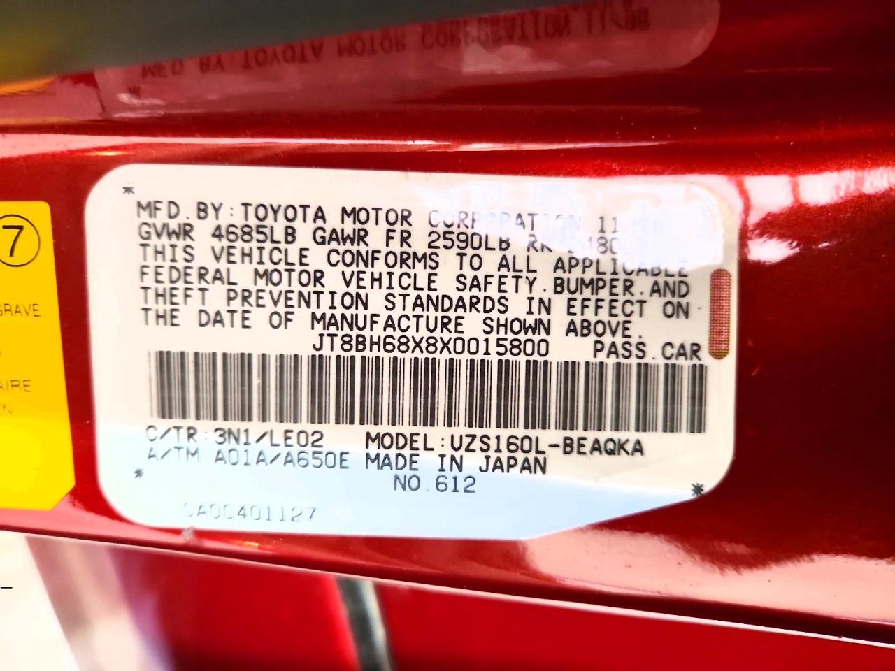 1999 Lexus Gs 400 Base