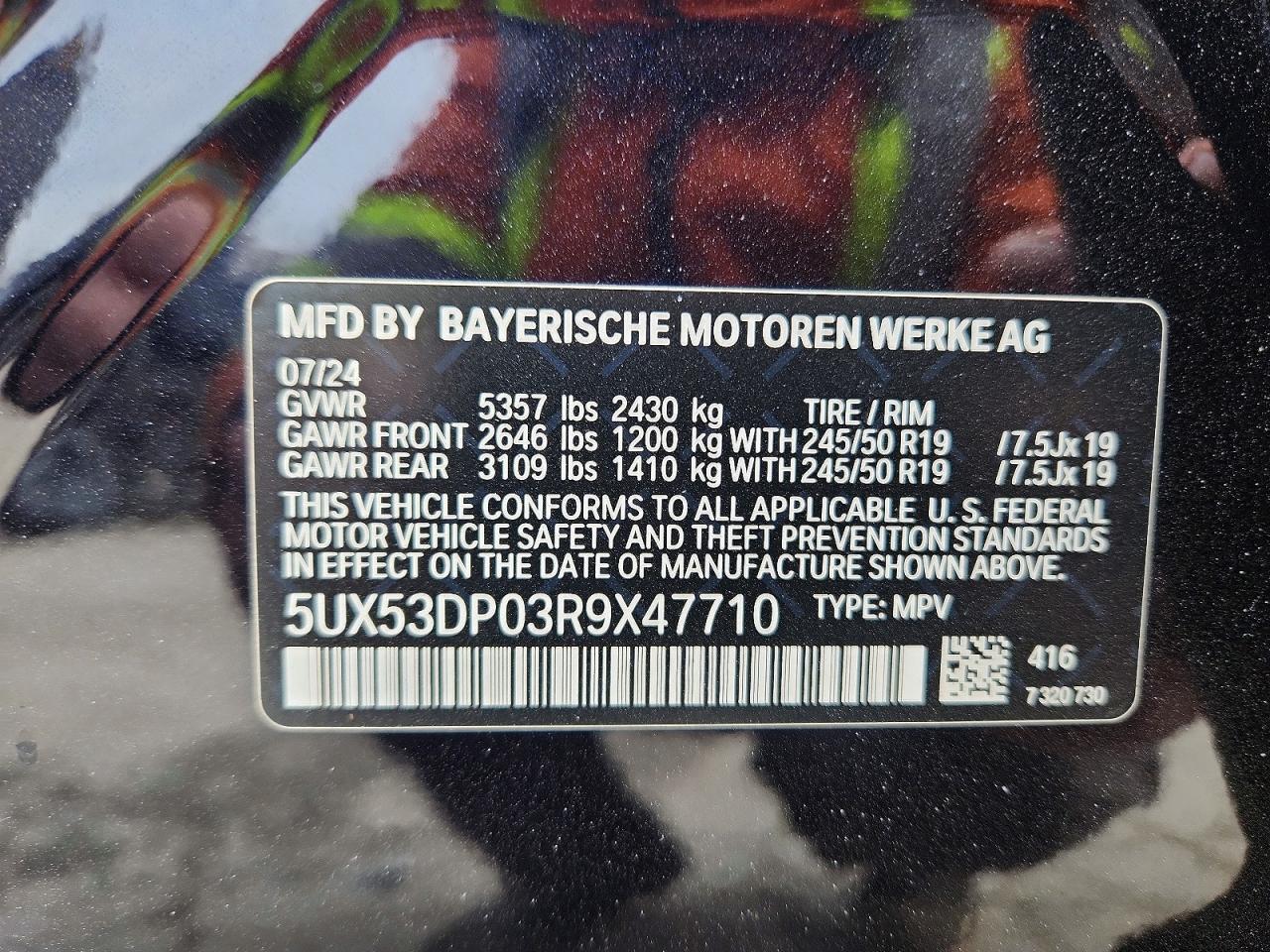 2024 BMW X3 Xdrive30i