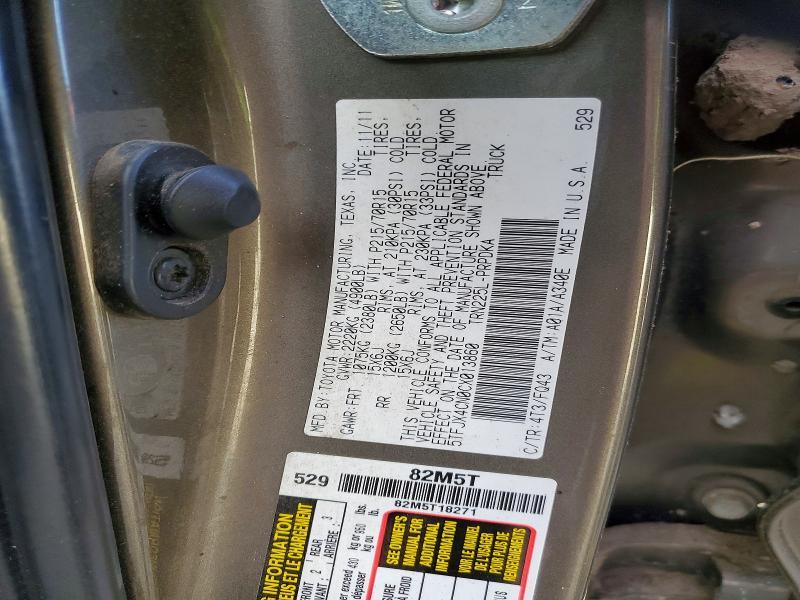 2012 Toyota Tacoma Base