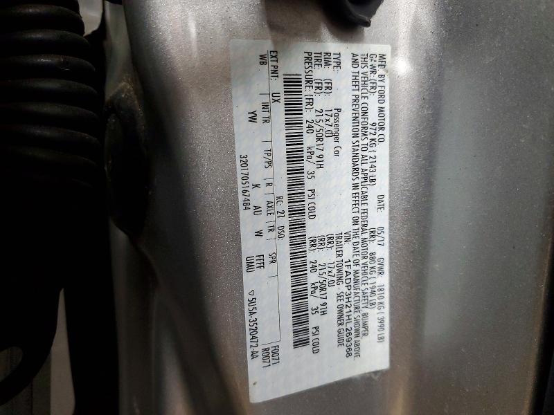 2017 Ford Focus sel