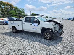 Salvage trucks for sale at Apopka, FL auction: 2022 Chev Rolet Silverado HD Utility / Service Truck
