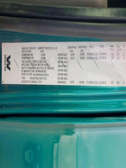 2017 Western Star 2017 Western Star 5700 Semi Truck