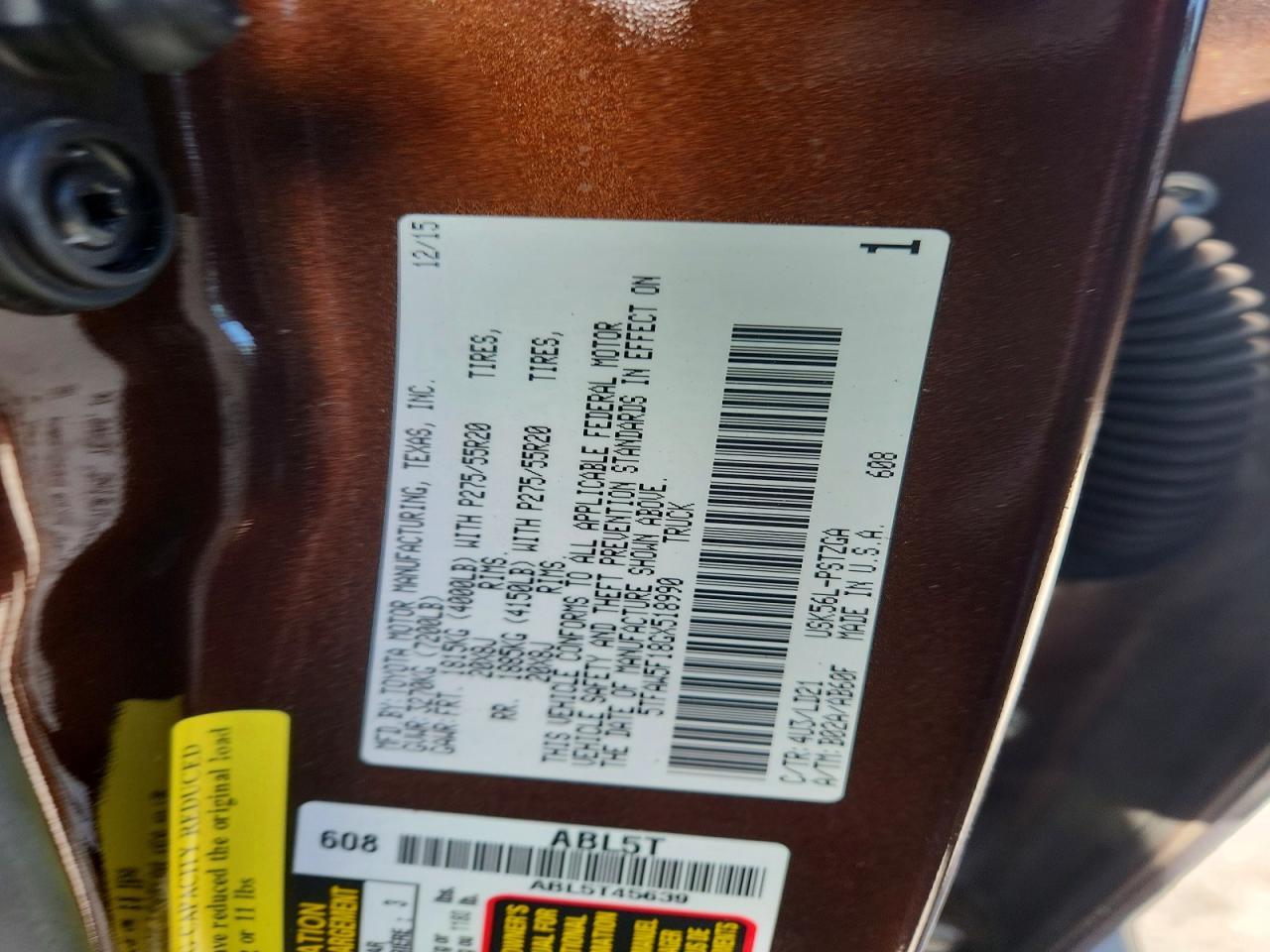 2016 Toyota Tundra 1794 Edition