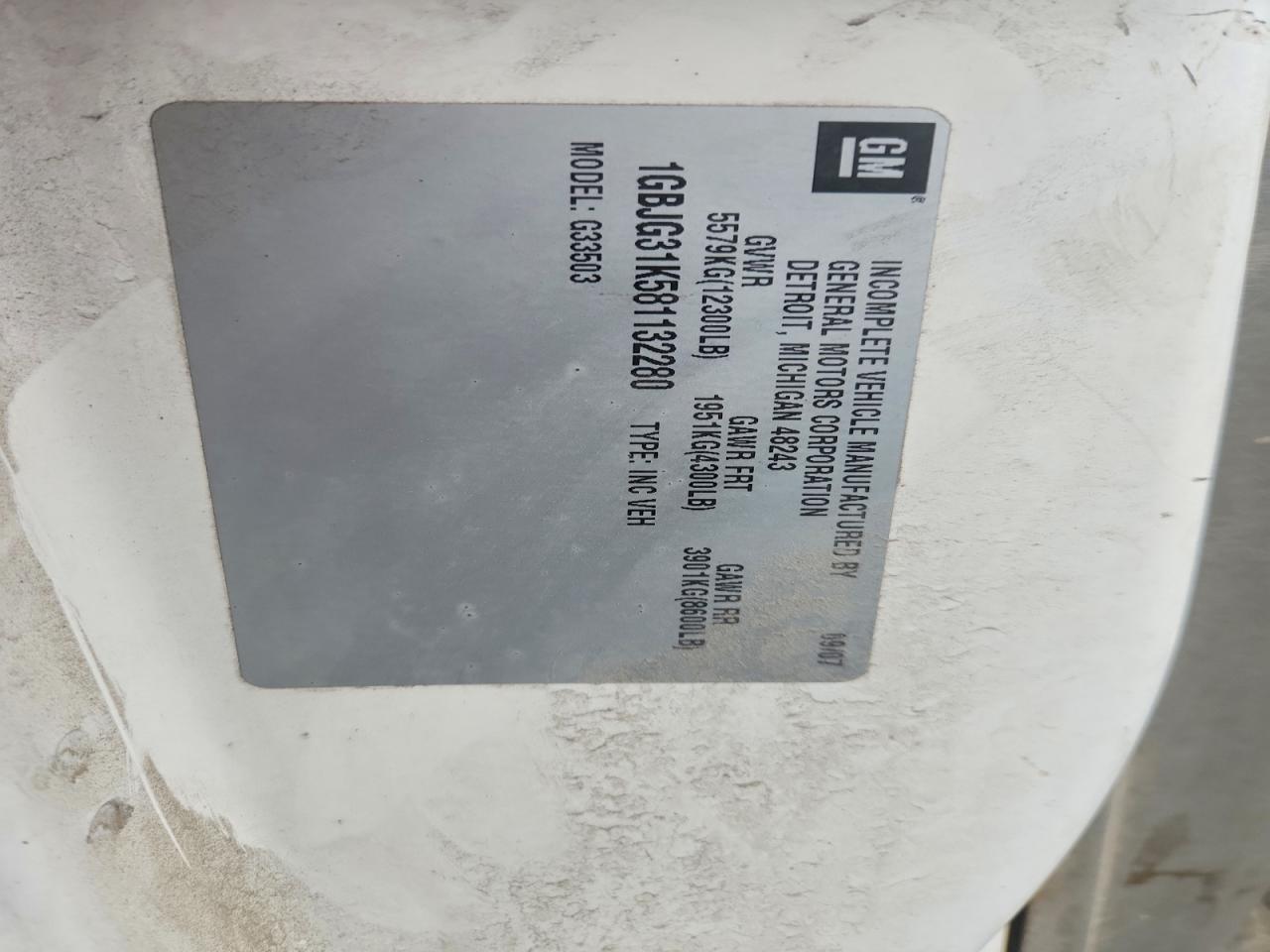 2008 Chevrolet Express G3500