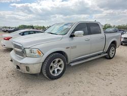 Salvage trucks for sale at Houston, TX auction: 2014 Dodge 1500 Laramie