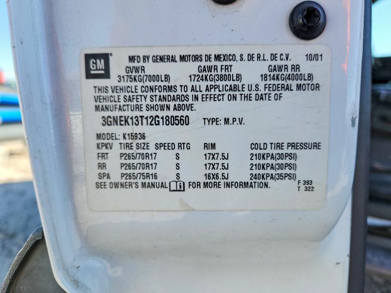 2002 Chevrolet Avalanche K1500