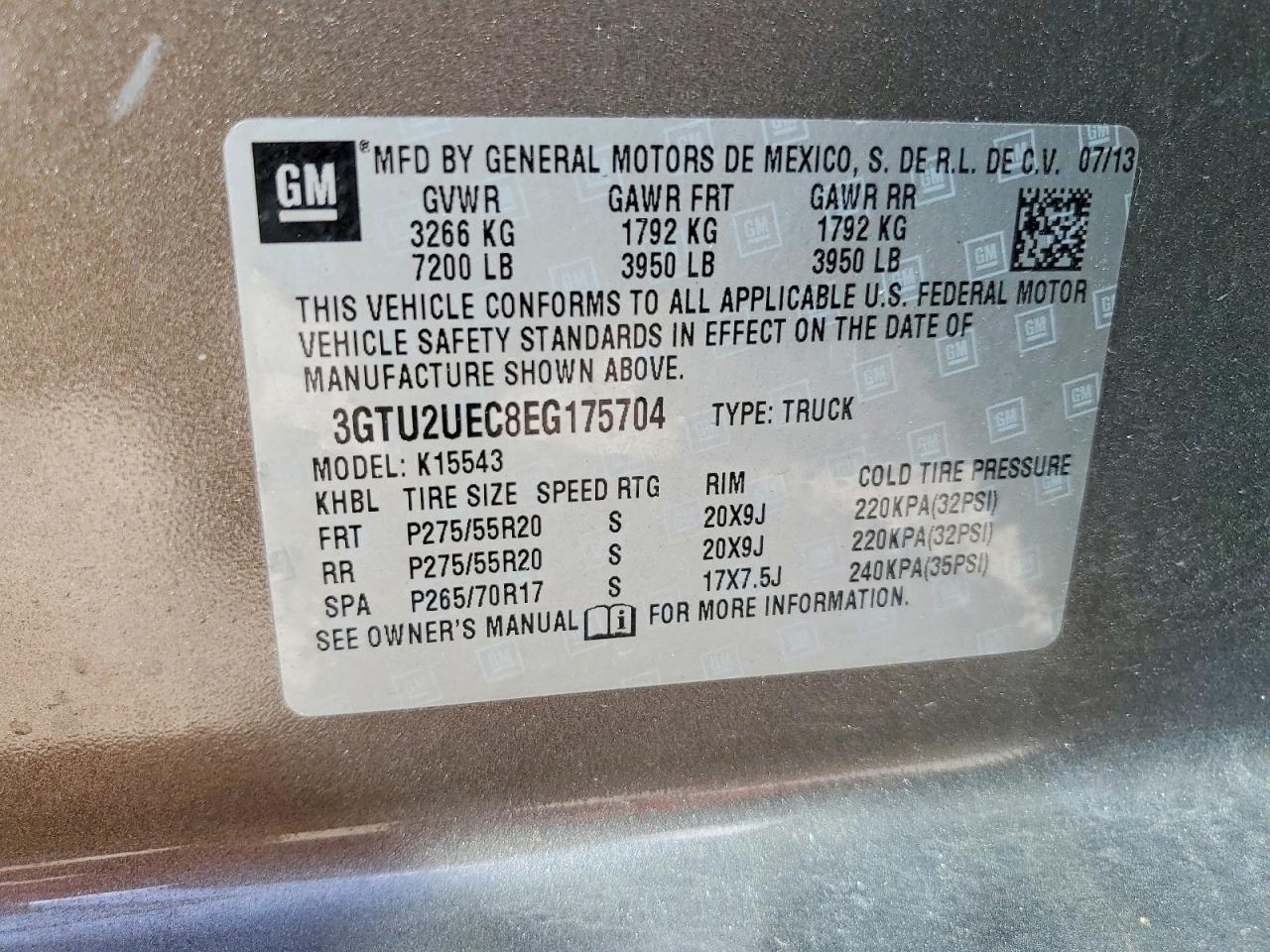 2014 GMC Sierra K1500 SLE