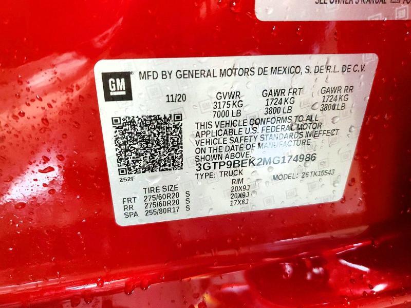 2021 GMC Sierra K1500 SLE