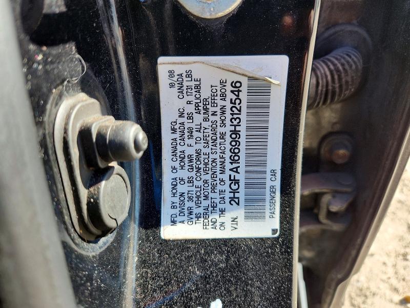 2009 Honda Civic Lx-s