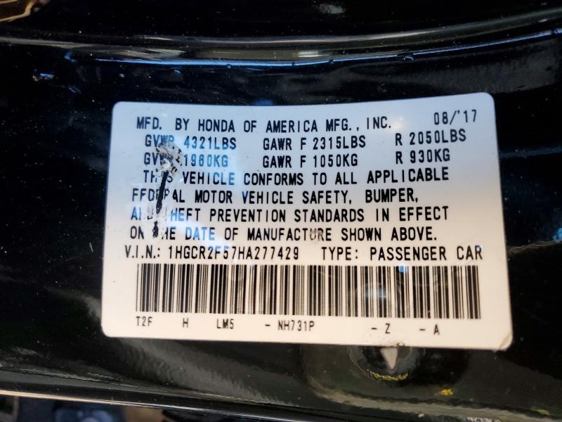 2017 Honda Accord Sport