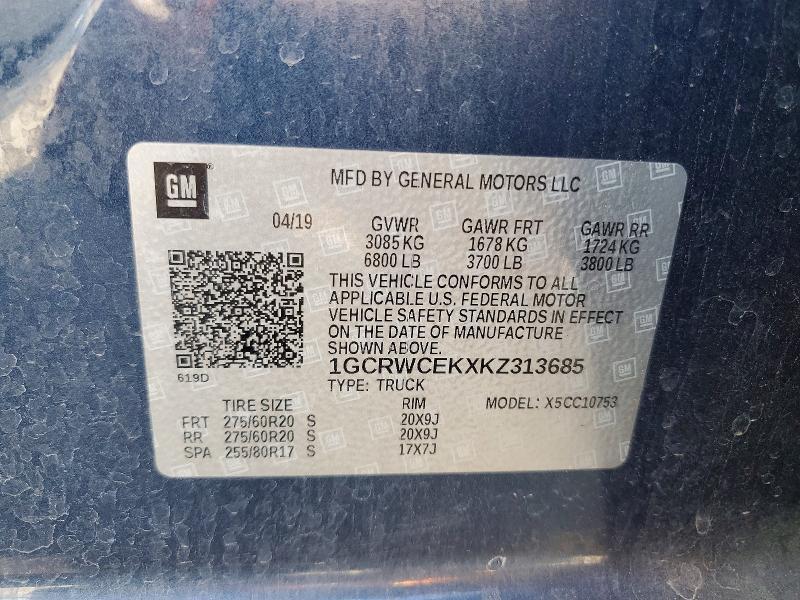2019 Chevrolet Silverado C1500 LT