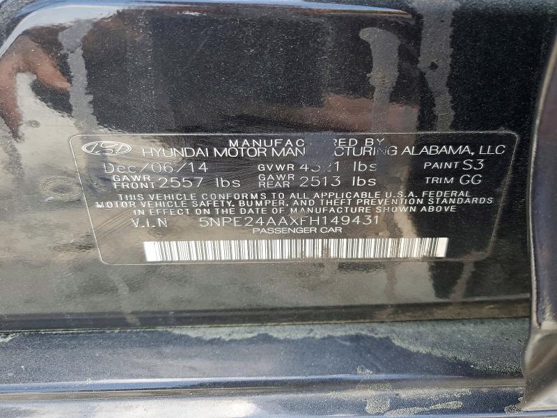 2015 Hyundai Sonata eco