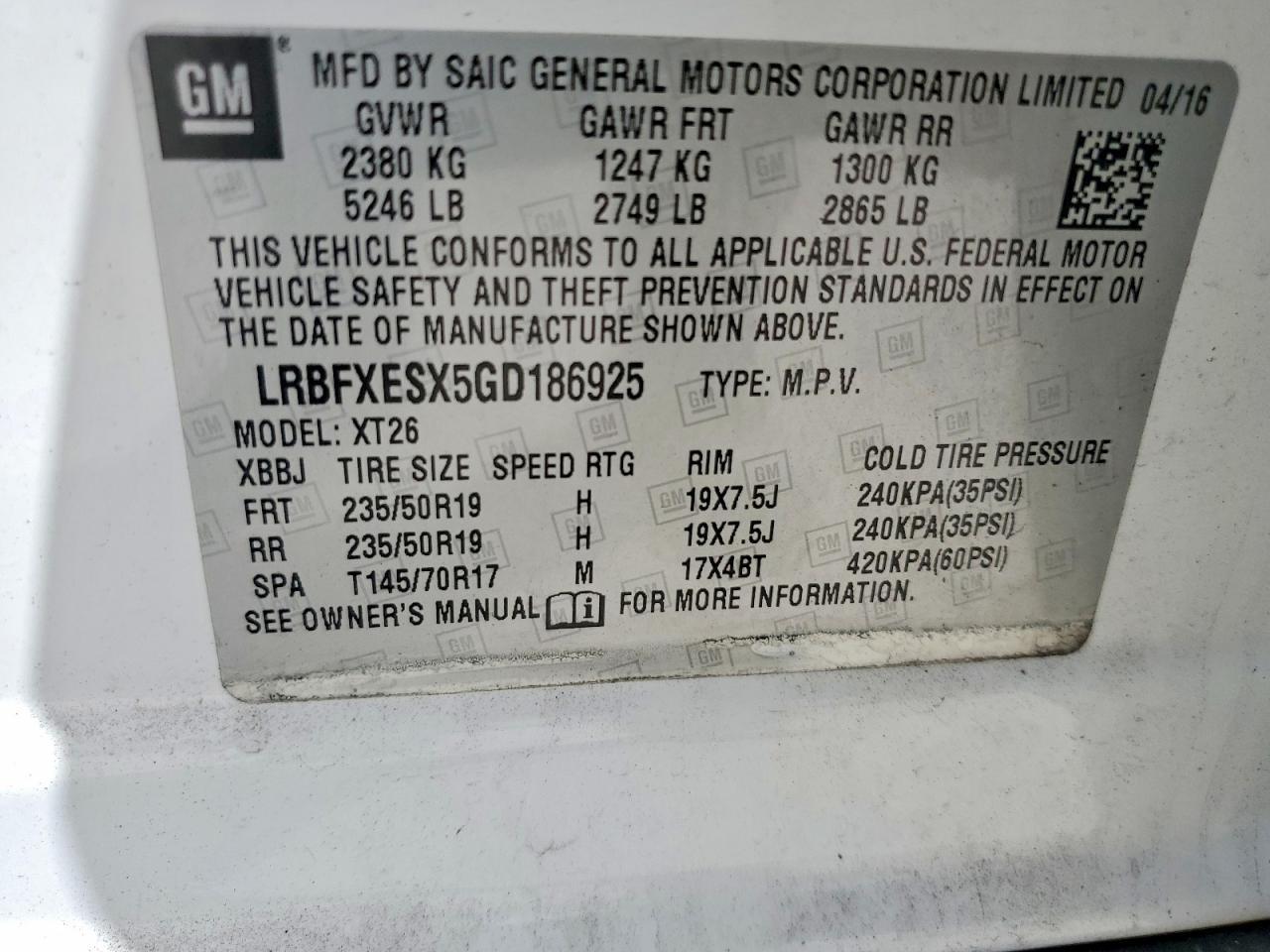 2016 Buick Envision Premium