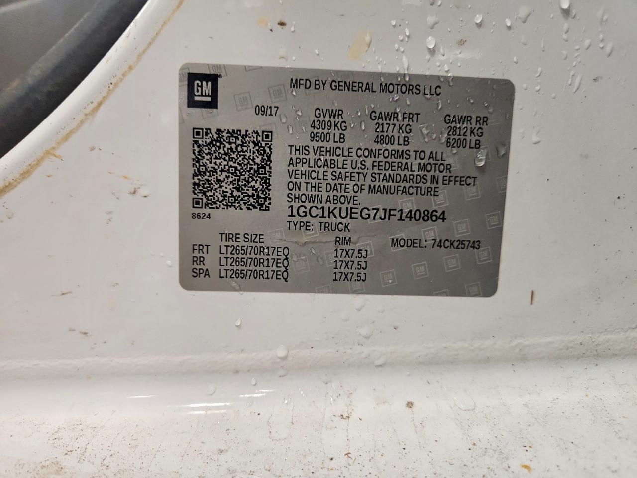 2018 Chevrolet Silverado K2500 Heavy Duty