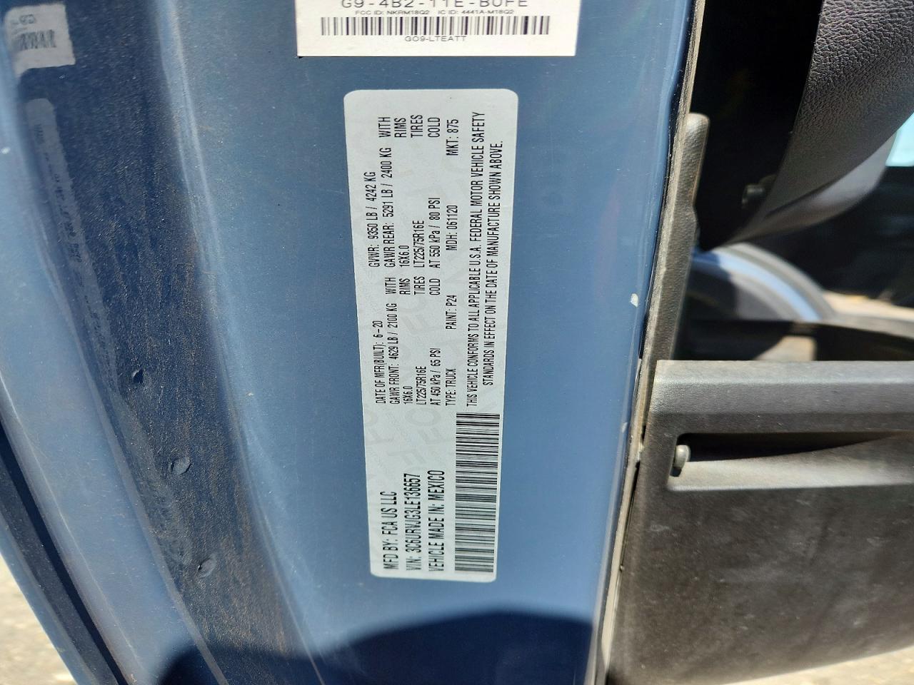 2020 Dodge Ram Promaster 3500 3500 High