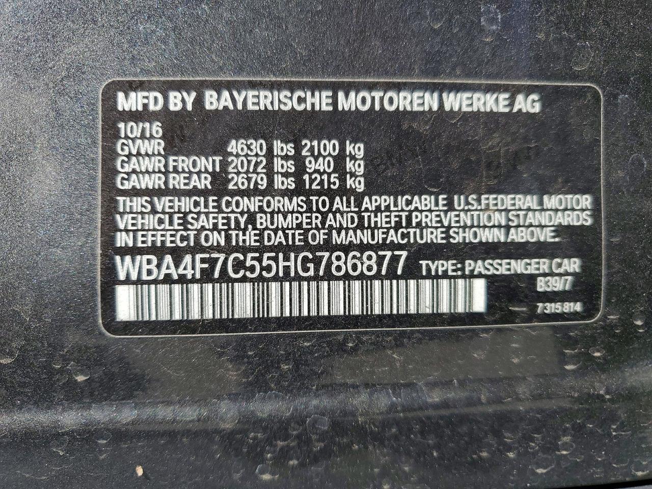 2017 BMW 430i Gran Coupe