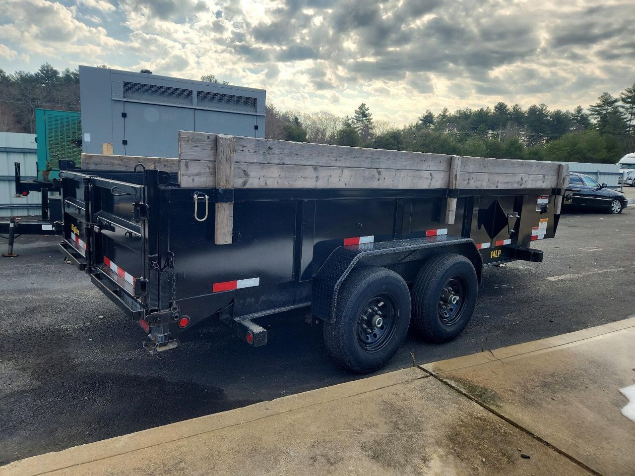 2025 Big Tex 14LP-16BK6SIRPD Dump Trailer
