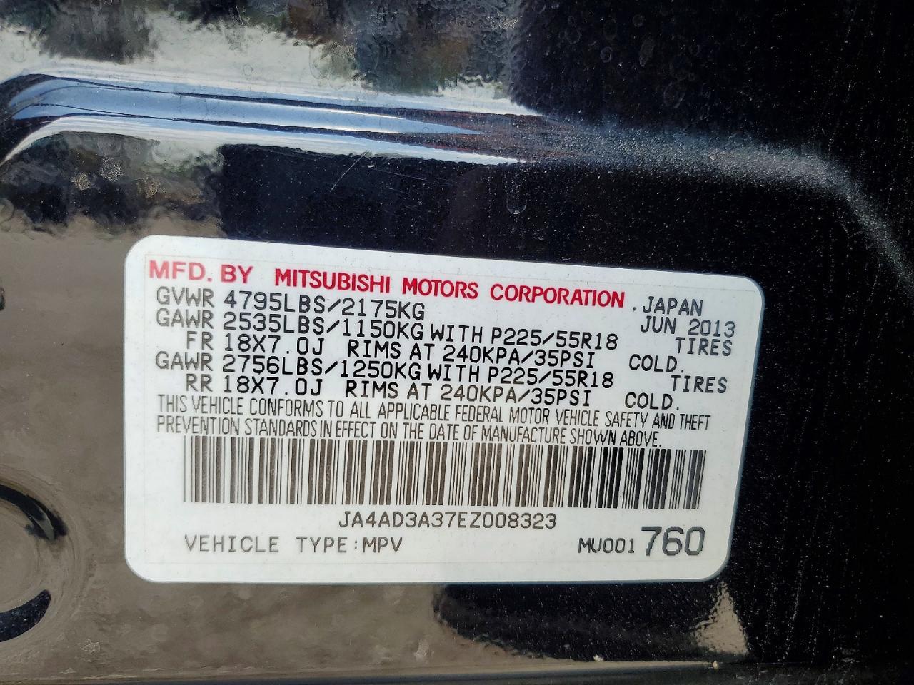 2014 Mitsubishi Outlander se