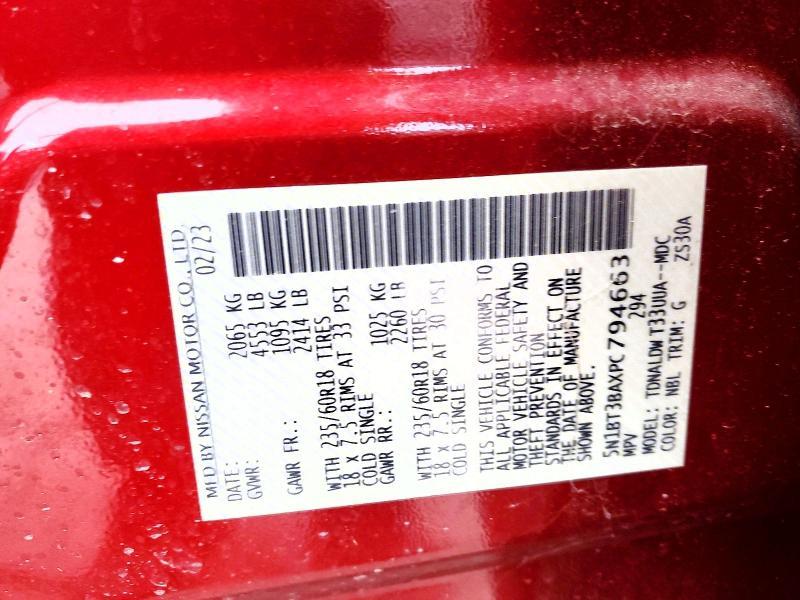 2023 Nissan Rogue sv