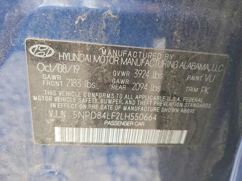 2020 Hyundai Elantra sel