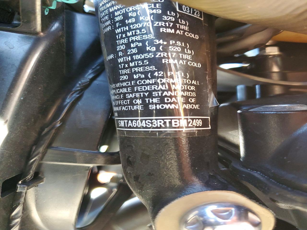 2024 Triumph Street Triple 765 R