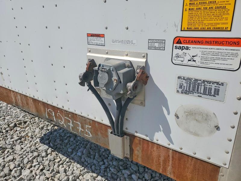 2017 Utility VS2DX DRY Van Trailer