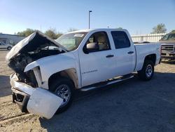 Chevrolet salvage cars for sale: 2007 Chevrolet Silverado K1500 Crew Cab