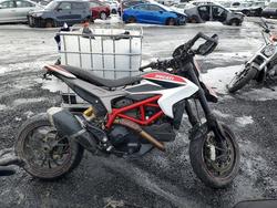 Salvage motorcycles for sale at Montreal Est, QC auction: 2014 Ducati Hypermotard Hyperstrada