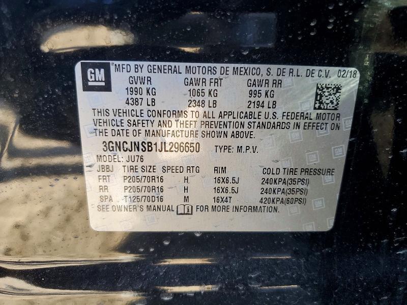 2018 Chevrolet Trax ls