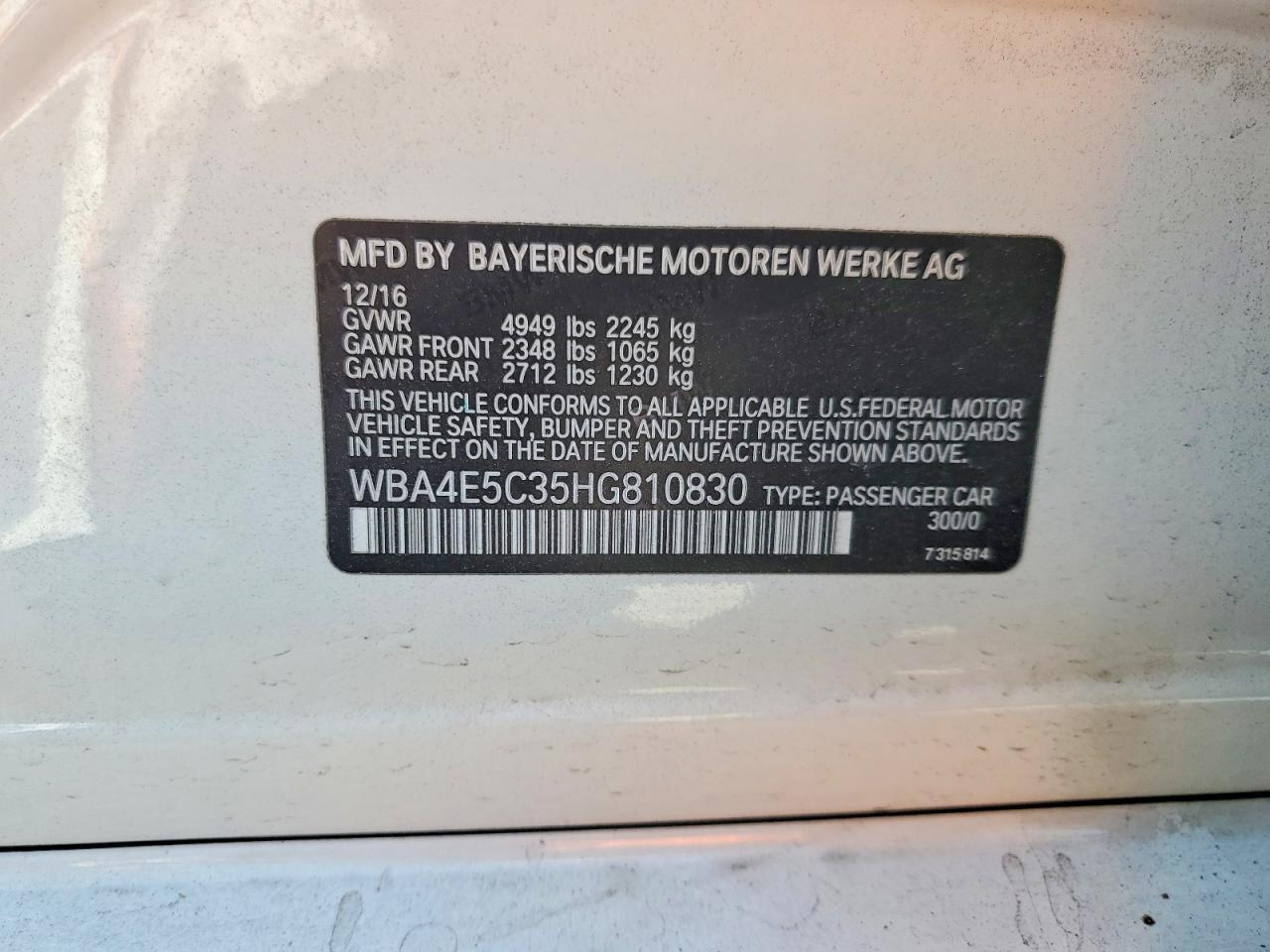 2017 BMW 440xi Gran Coupe