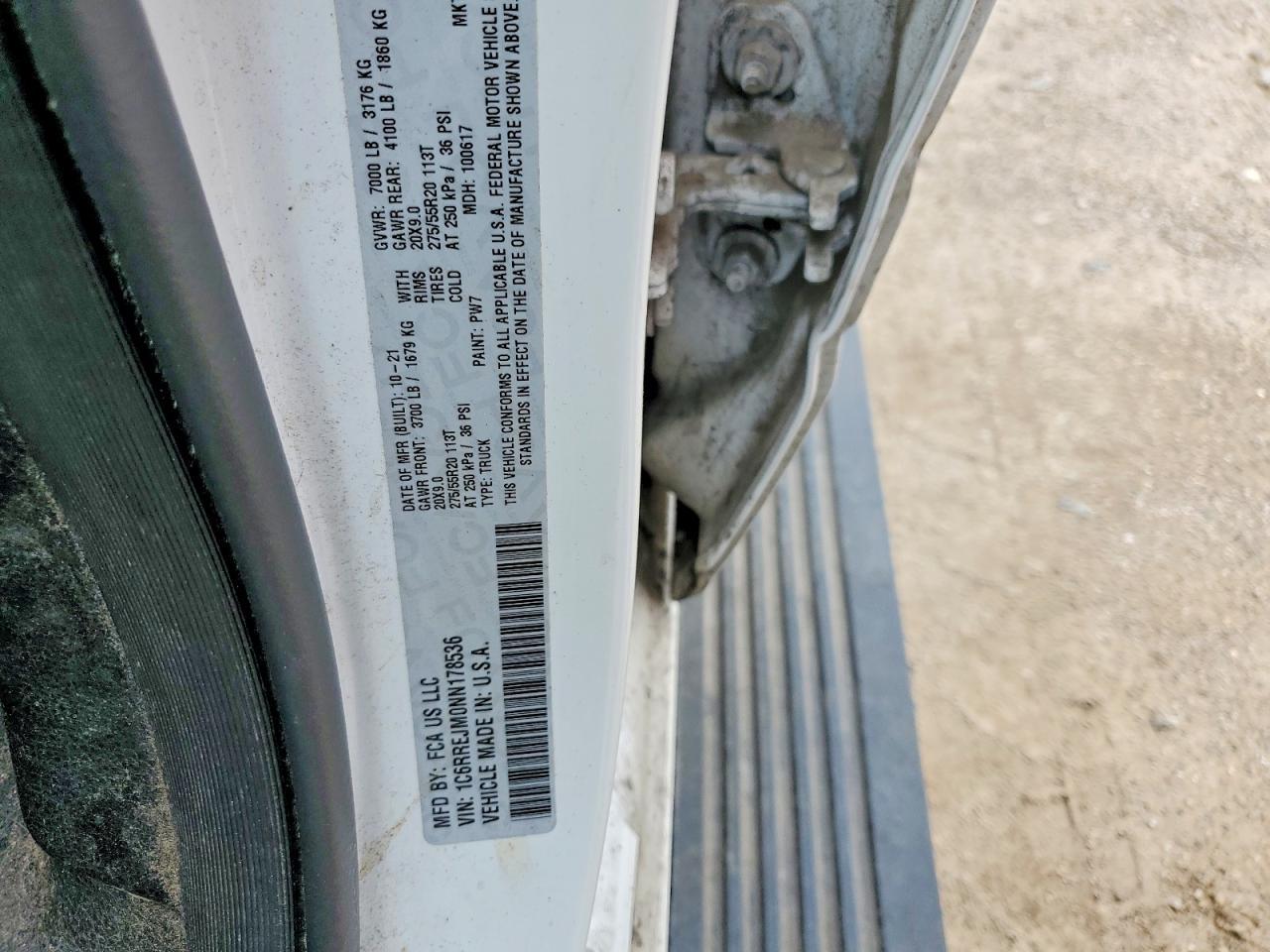 2022 Dodge 1500 Laramie