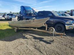 Salvage boats for sale at Anderson, CA auction: 1984 Gregor Boat