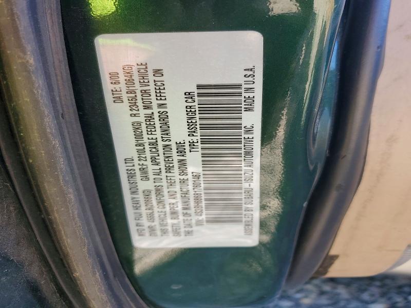 2001 Subaru Legacy Outback Limited