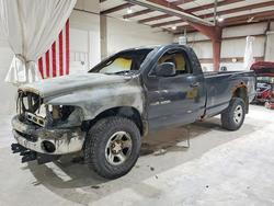 Salvage trucks for sale at Leroy, NY auction: 2003 Dodge RAM 1500 ST
